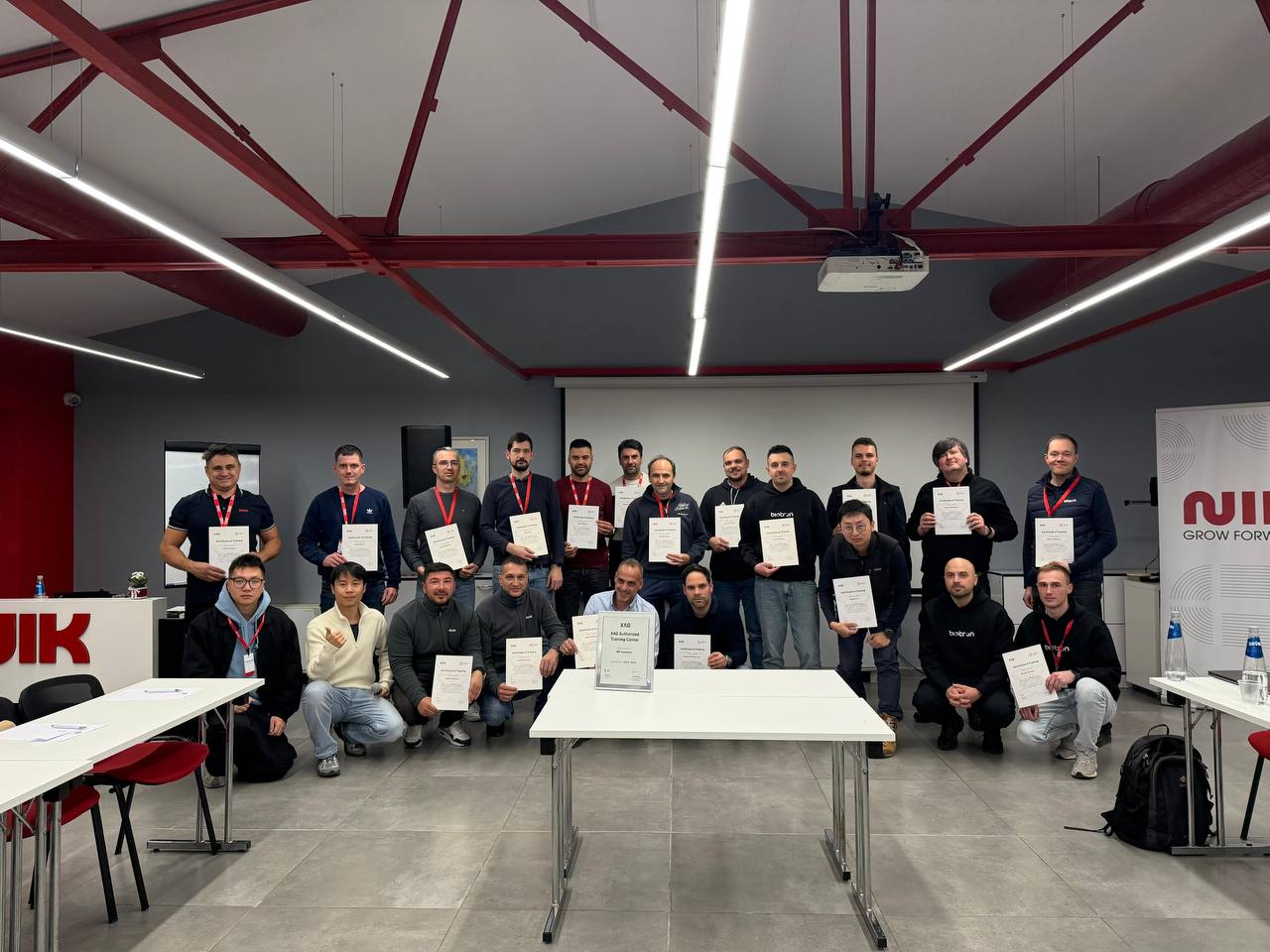 Agrifuture expands its service capabilities: the team receives certification to support and repair XAG robotics in the United States