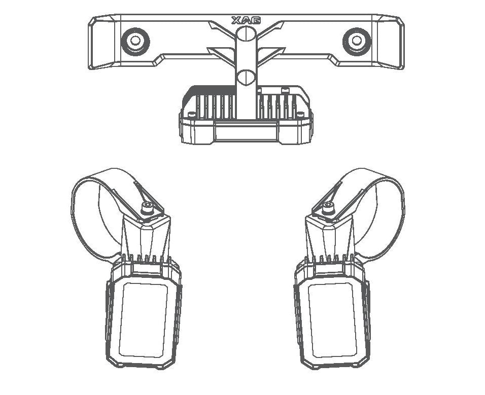 XAG 90W LED Headlight (INTL)