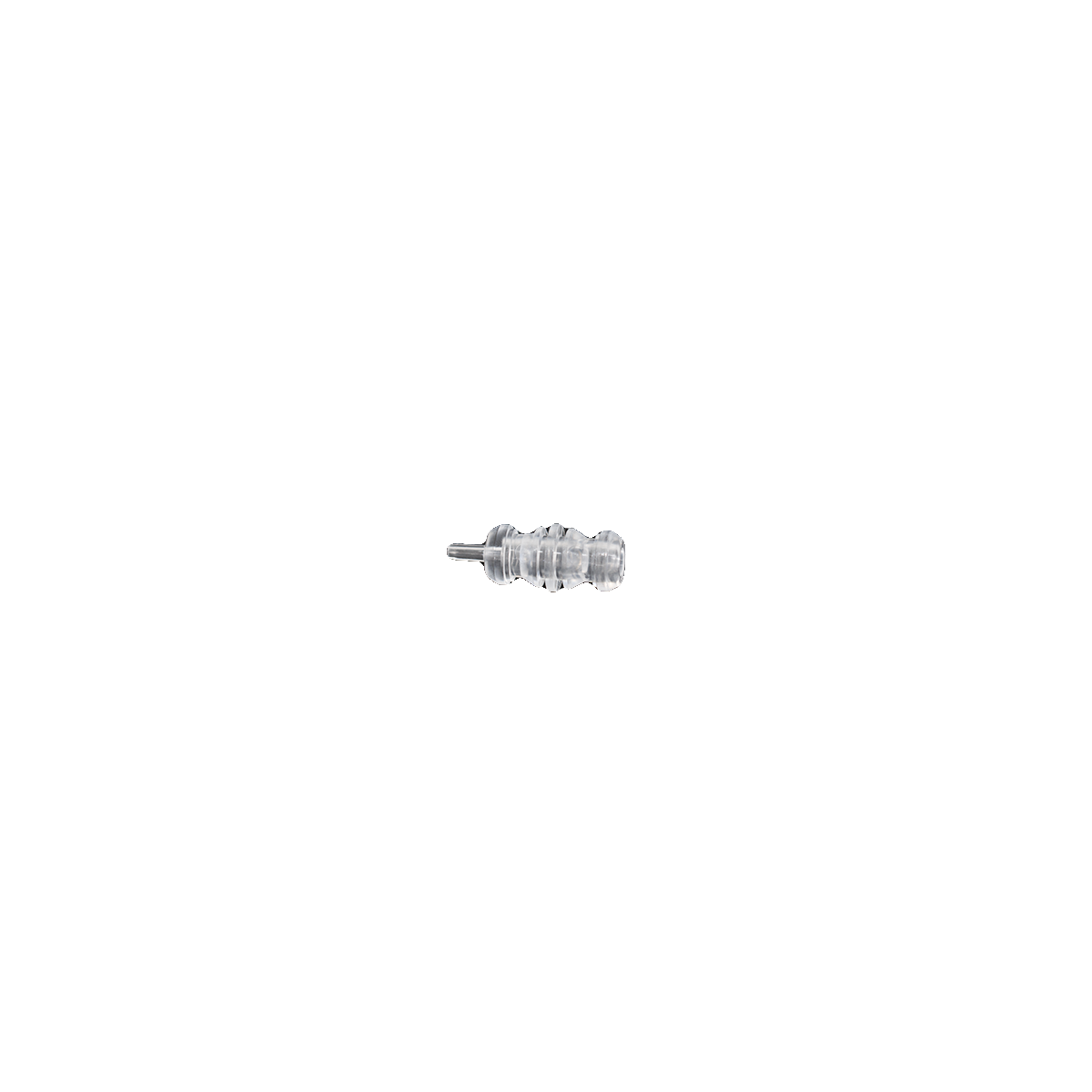 Barometer silicone tube transparent adapter