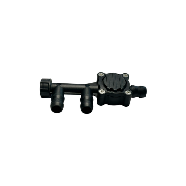 3-Way Tube Fitting (incl. Pulsation Damper)