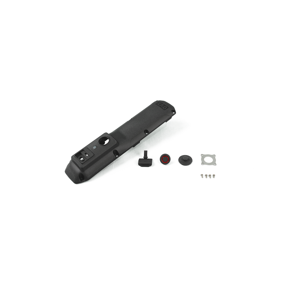 Button side cover component