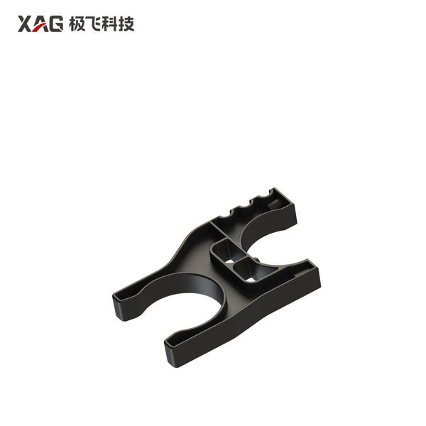 Arm folding fixed seat