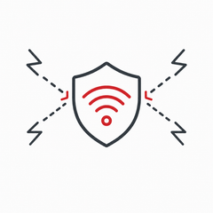 Reduced risk of radio-frequency interference